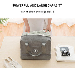 Waterproof Large Travel Bag with Shoe Bag Duffle Bag
