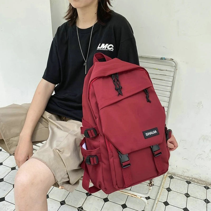 Waterproof College School Bags for Boys Girls Lightweight Travel Rucksack