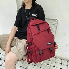 Waterproof College Bookbag for Boys Girls Lightweight Travel Rucksack