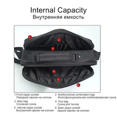 Waterproof Men Briefcase Shoulder Bags Women Messenger Bag Crossbody Bags
