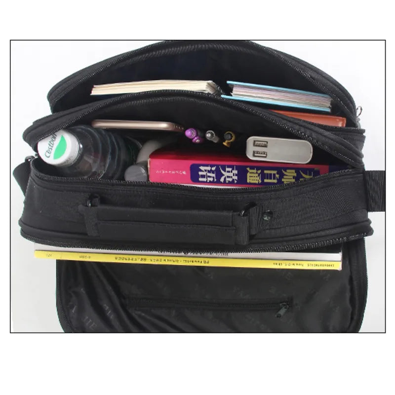 Waterproof Men Briefcase High Shoulder Bags For Women Messenger Bag