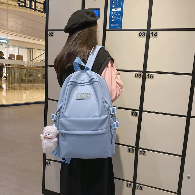 Waterproof Breathable Backpack Women's Bag Casual School Bags