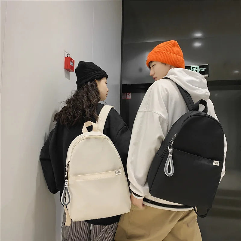 Waterproof Nylon Backpack Women's Bag Outdoor Travel Schoolbags