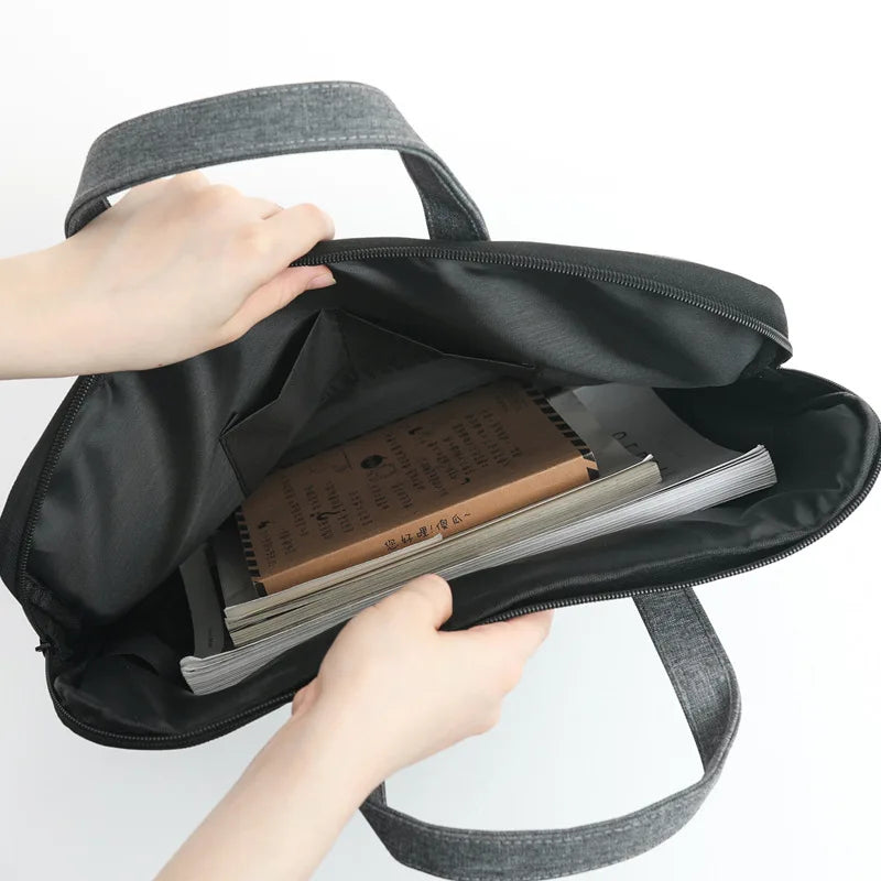 Waterproof Briefcase Laptop Bags Travel Documents Storage Pouchs