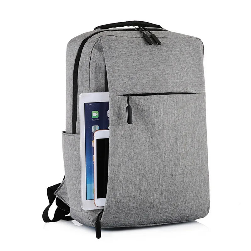 15.6 Inch Laptop Backpack USB School Travel Bags Men Women Anti Theft Backpack