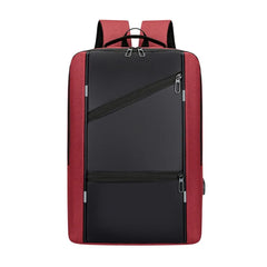 15.6 Inch Laptop Backpack USB School Travel Bags Men Women Anti Theft Backpack