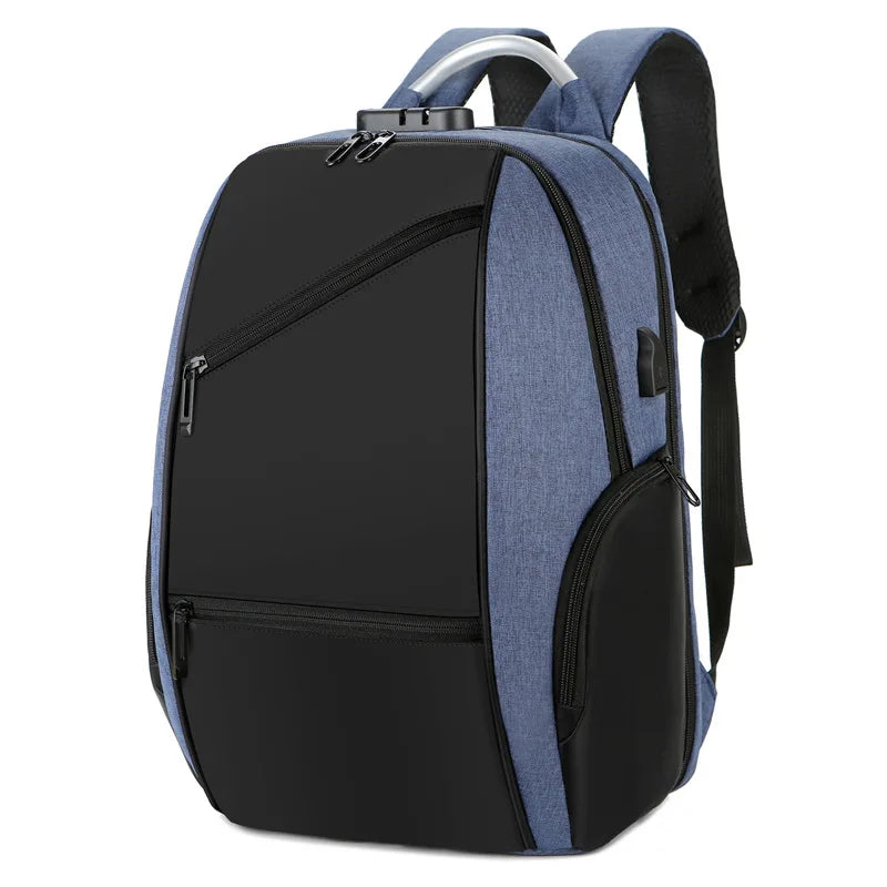 Waterproof 15.6 Inch Laptop Backpack USB School Travel Bags Anti Theft Mochila