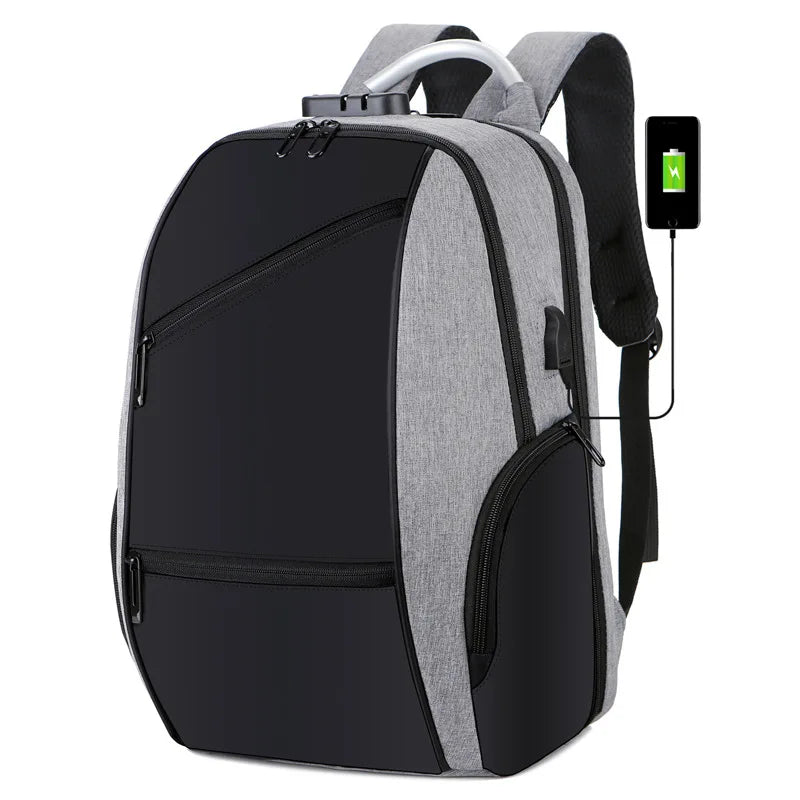 Waterproof 15.6 Inch Laptop Backpack USB School Travel Bags Anti Theft Mochila