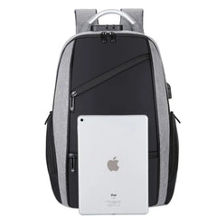 Waterproof 15.6 Inch Laptop Backpack USB School Travel Bags Anti Theft Mochila