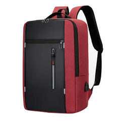 Waterproof Men's Business Backpack with USB Charging Port