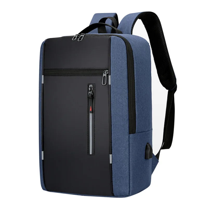 Waterproof Business Backpack Men USB School Backpacks 15.6 Inch Laptop Travel