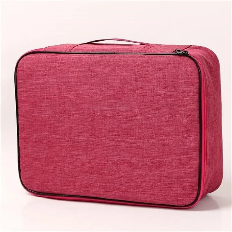 Waterproof Business Briefcase Bag Men Oxford Organizer