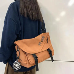 Waterproof Canvas Cross Bag Youth Casual Ladies Large Capacity Handbags Shoulder