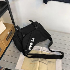Waterproof Canvas Crossbody Bags Youth Ladies Big Capacity Handbags Shoulder Bag
