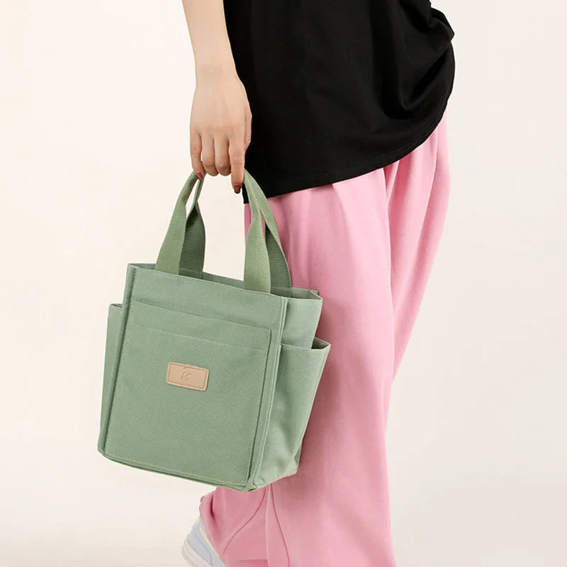Waterproof Canvas Shoulder Bag for Women Messenger Ladies Crossbody Bag