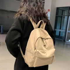Waterproof Canvas Women Backpack School Bag Backpacks for Teenage