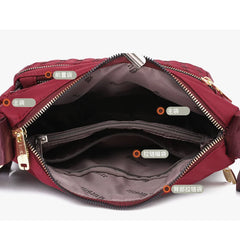 Waterproof Casual Mommy Bags Spring Women Nylon Shoulder Bags Messenger Embroide