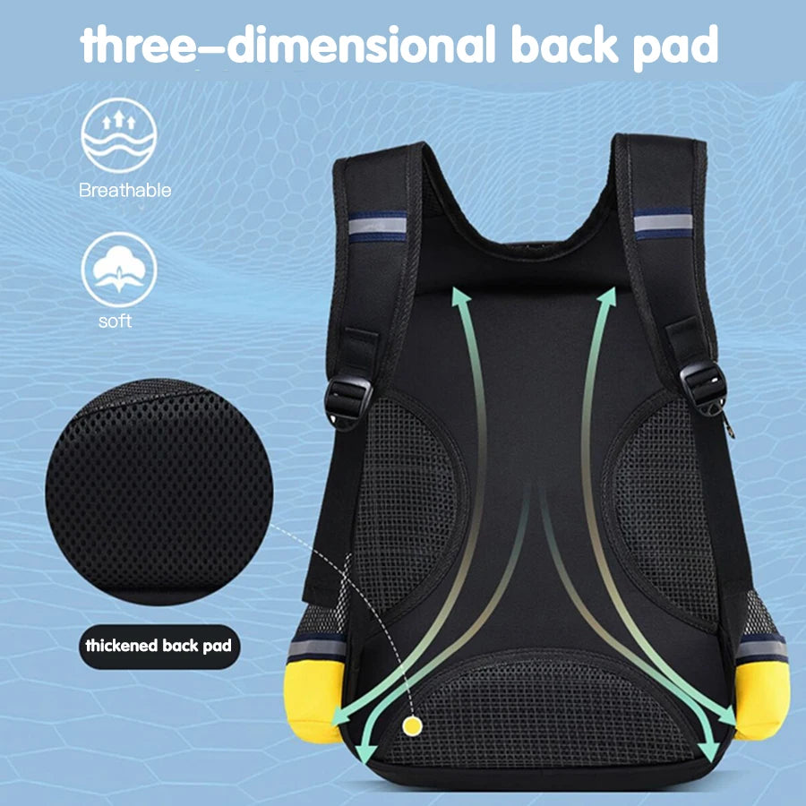 Waterproof Child Book Bag Durable Boy Girl School Bags For Kids