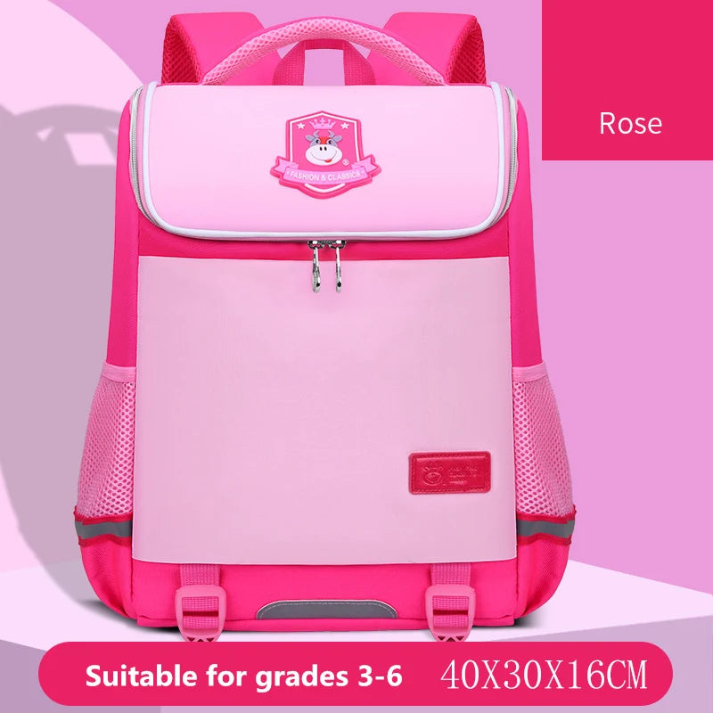 Waterproof Kids School Bags For Boys Girls Schoolbag Primary Backpack