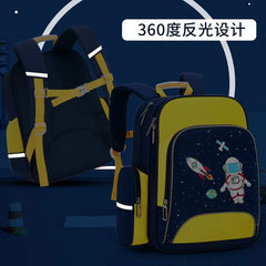 Waterproof Kids School Bag Orthopedic Boys Girls Backpack