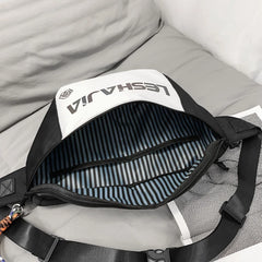 Waterproof Composite Waist Bag For Men Unisex Reflective Outdoor Chest Bag