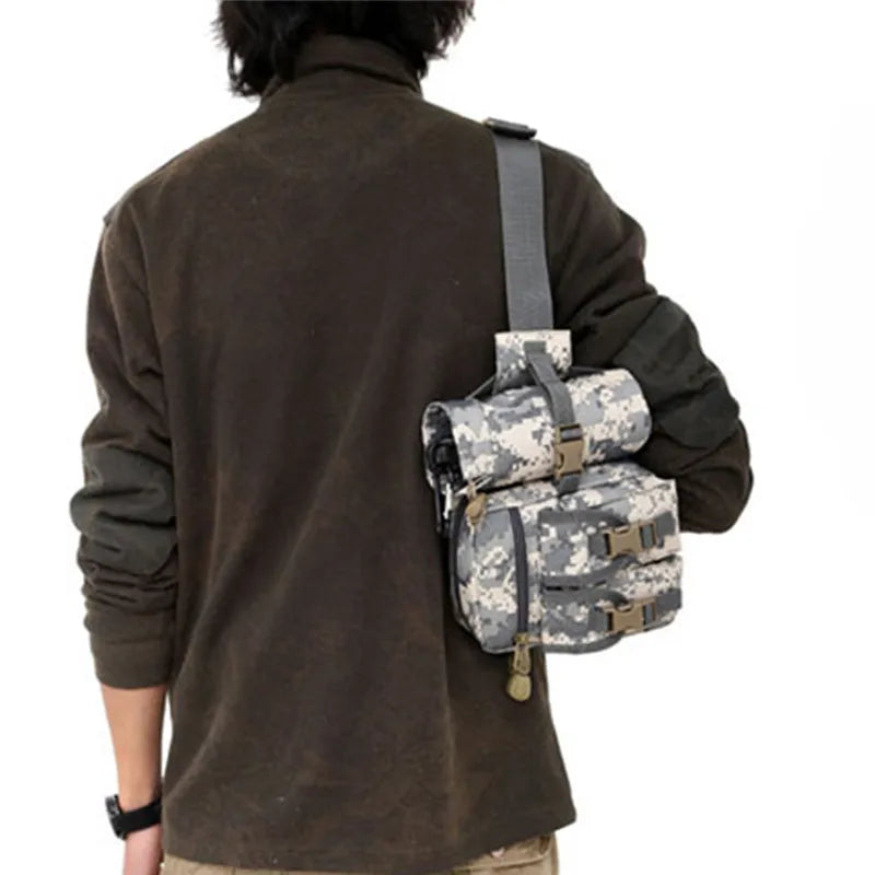 Waterproof Tactical Drop Leg Bag Waist Motorcycle Pocket