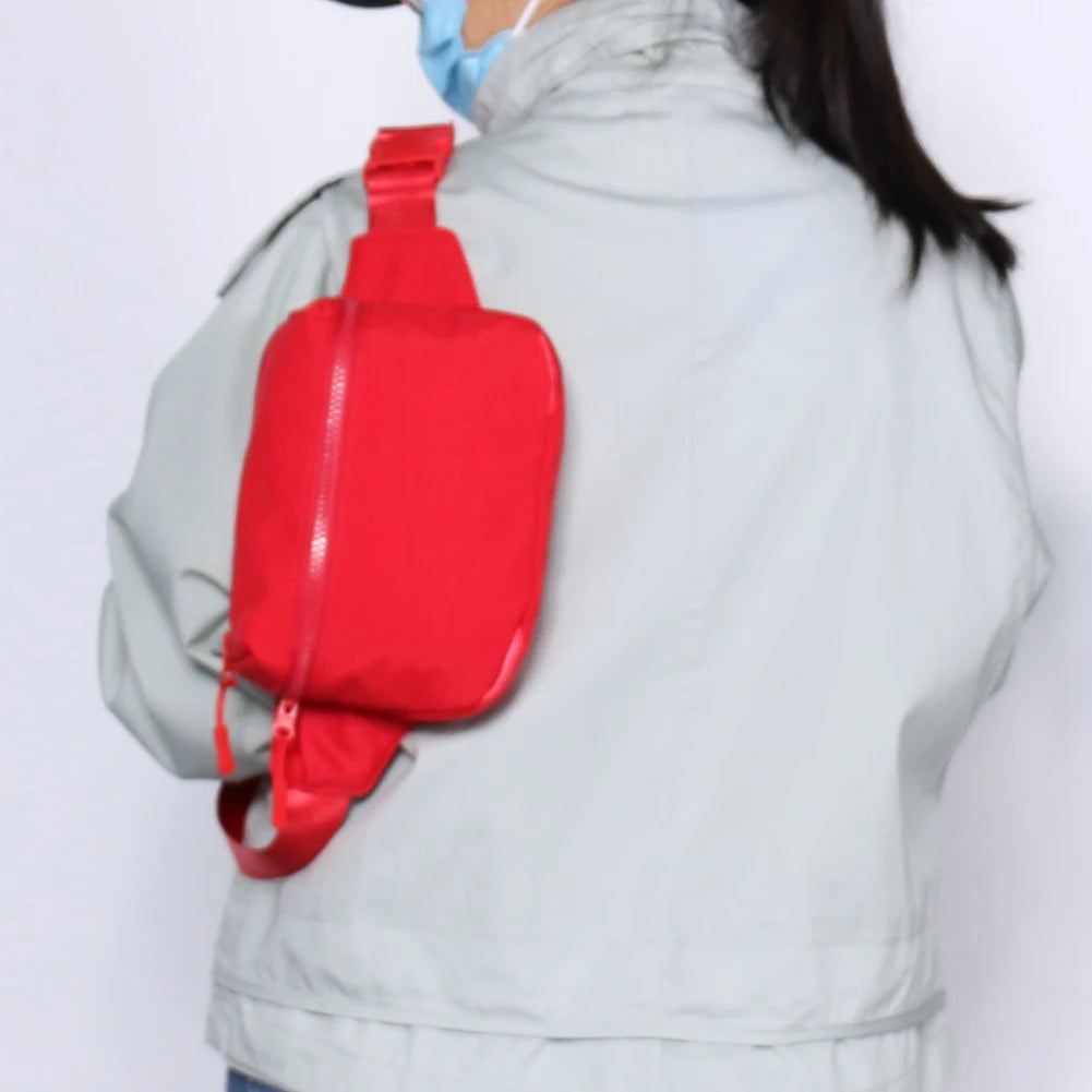 Waterproof Crossbody Chest Bags Unisex Sport Purse Pocket
