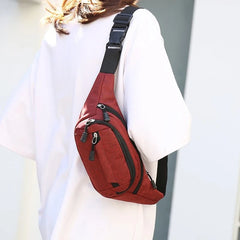 Waterproof Waist Bag for Sports and Travel, Unisex Fanny Pack
