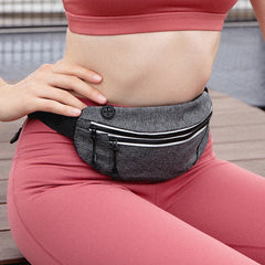 Waterproof Fanny Pack Outdoor Sport Waist Bag Reflective Hip Bag