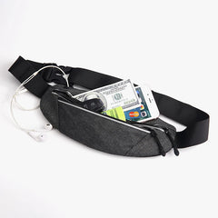 Waterproof Fanny Pack Outdoor Sport Waist Bag Reflective Hip Bag