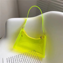 Waterproof Transparent Bags Women Handbags PVC Purse Single Shoulder PVC Handbag