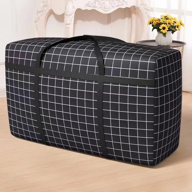 Waterproof Foldable Duffle Bag Travel Clothes Storage Bags Zipper