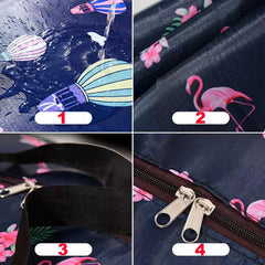 Waterproof Foldable Travel Bag Thick Clothes Storage Large Capacity Duffle Bag