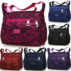 Waterproof Handbag Single-shoulder Nylon Purse Travel Lady