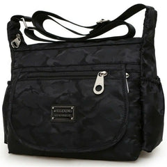 Waterproof Handbag Single-shoulder Nylon Purse Travel Lady