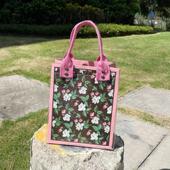 Waterproof Jelly Tote Bag Women Eco Friendly Clear PVC Handbag