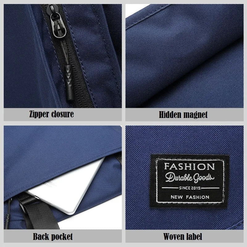 Waterproof Leisure Shoulder Messenger Bag Travel Bolsa Feminina Handbags Men Cro