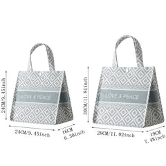 Waterproof Lunch Bag Office Thermal Tote Hiking Picnic Storage Pouch