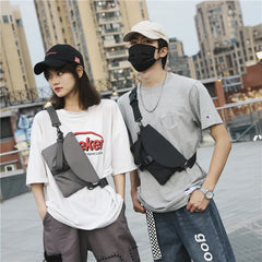 Waterproof Man Waist Bag Couples Chest Pack Outdoor Sports Crossbody Bag