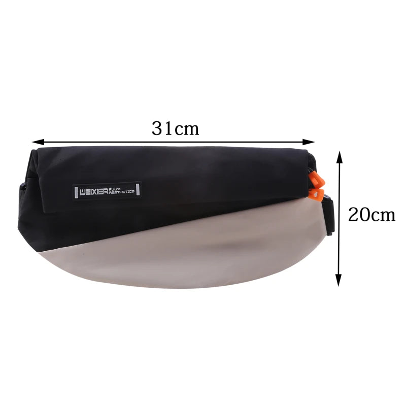 Waterproof Man Waist Bag Fanny Pack Chest Outdoor Sports Crossbody Bag