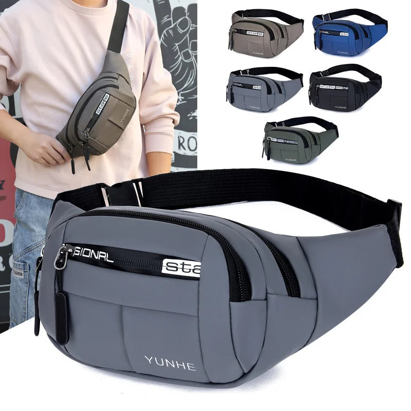 Waterproof Waist Bag Fanny Pack Crossbody Bag for Outdoor Sports