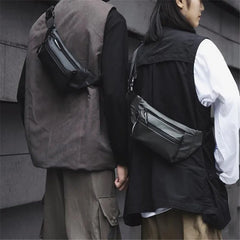 Man Waist Bag Chest Pack Outdoor Sports Crossbody Bag Army-Green