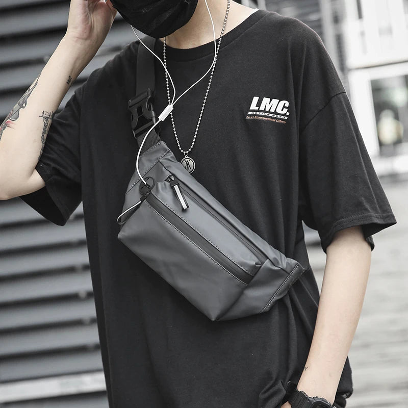 Waterproof Man Waist Bag Chest Pack