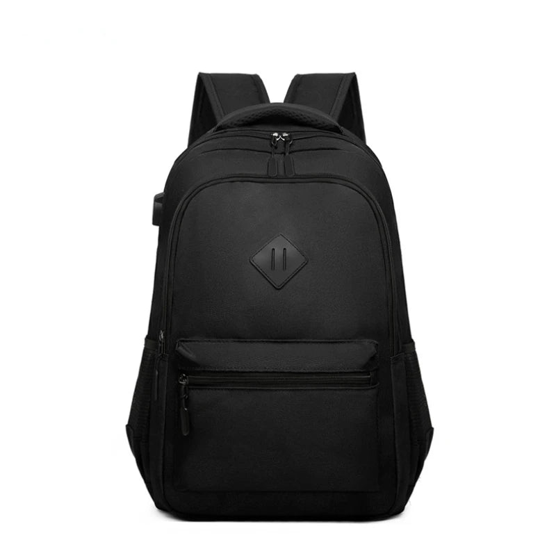Waterproof Business Backpack USB Charging 15.6 Inch Laptop Casual Rucksack