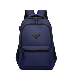 Waterproof Men Backpack Business Schoolbag USB Charging Laptop Backpac