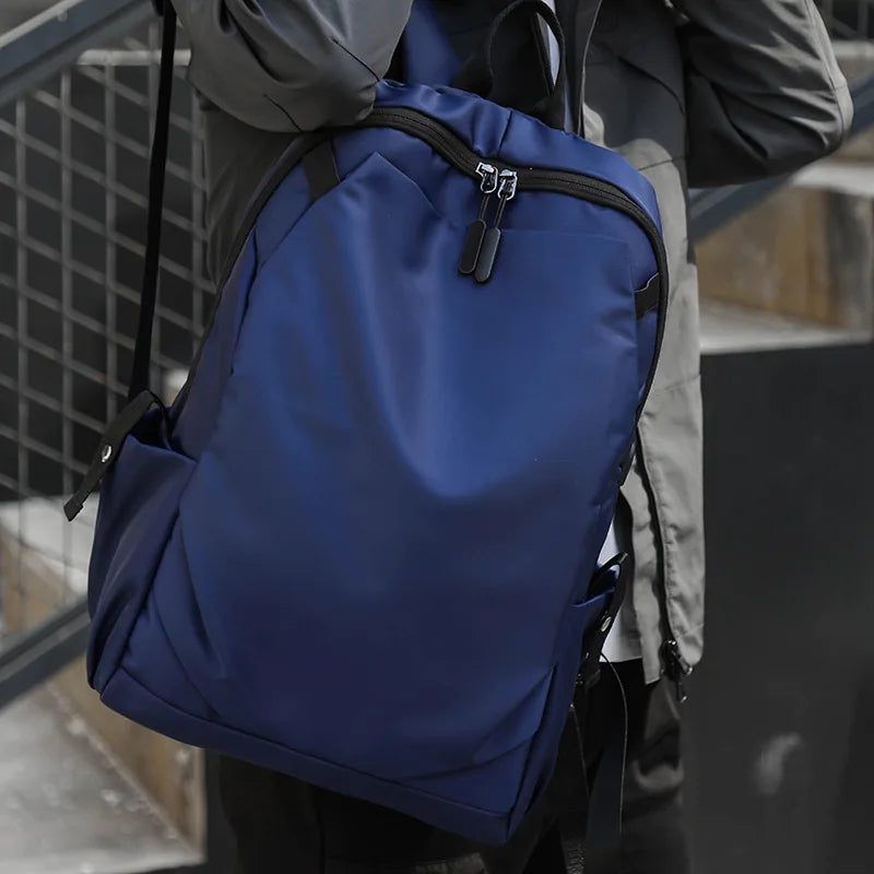 Waterproof Men Backpack with USB Charging Large Capacity