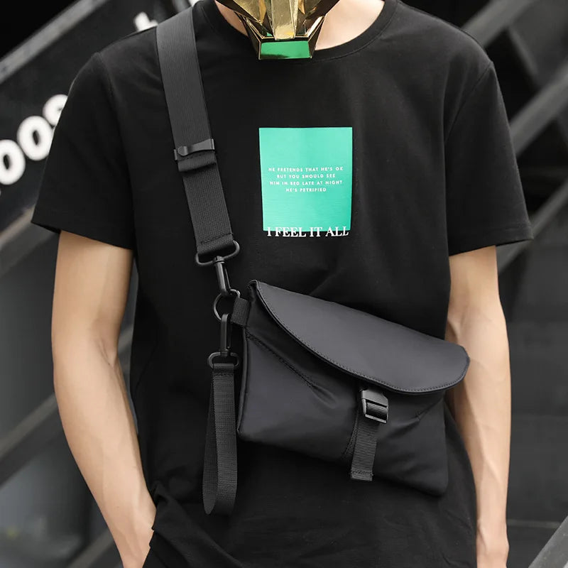 Waterproof Men Shoulder Bag Multifunction Messenger Bags Unisex Handbag