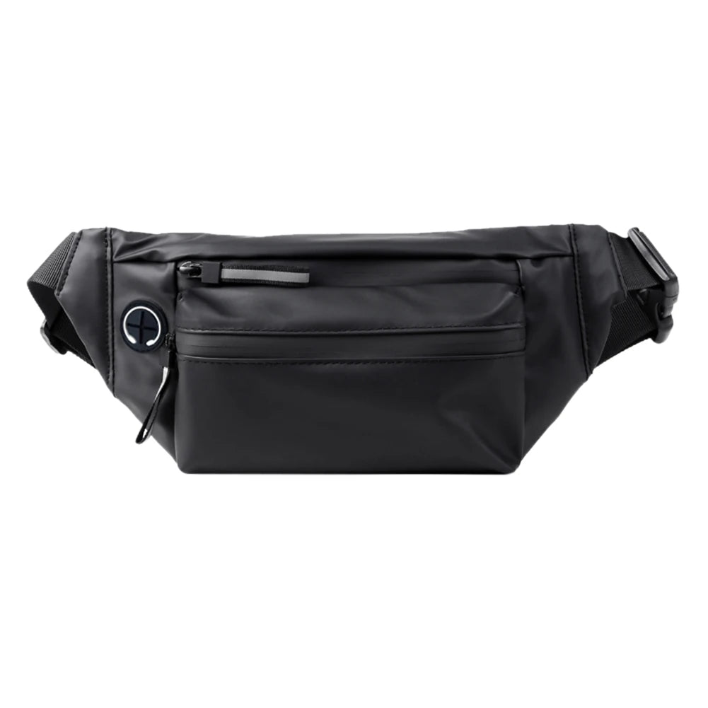 Waterproof Sport Waist Bag Reflective Zipper Outdoor Fanny Chest Pouch