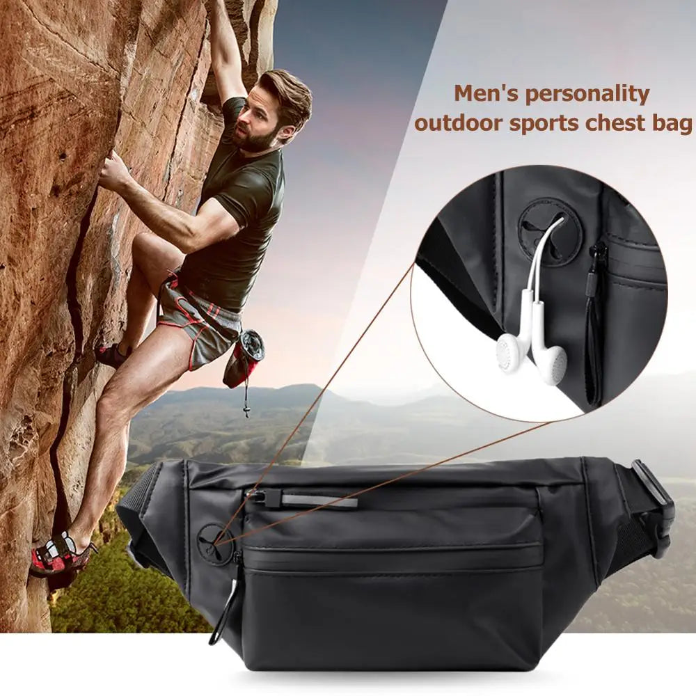 Waterproof Reflective Sport Waist Bag Lightweight Fanny Chest