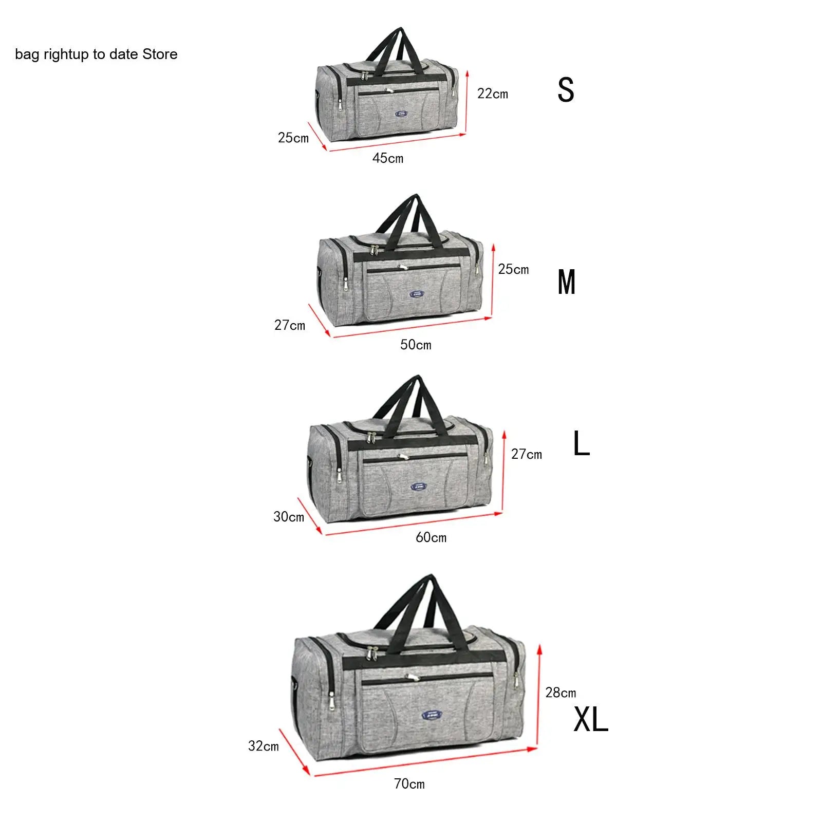 Waterproof Men Travel Bags Business Large Capacity Weekend Duffle Travel Bag